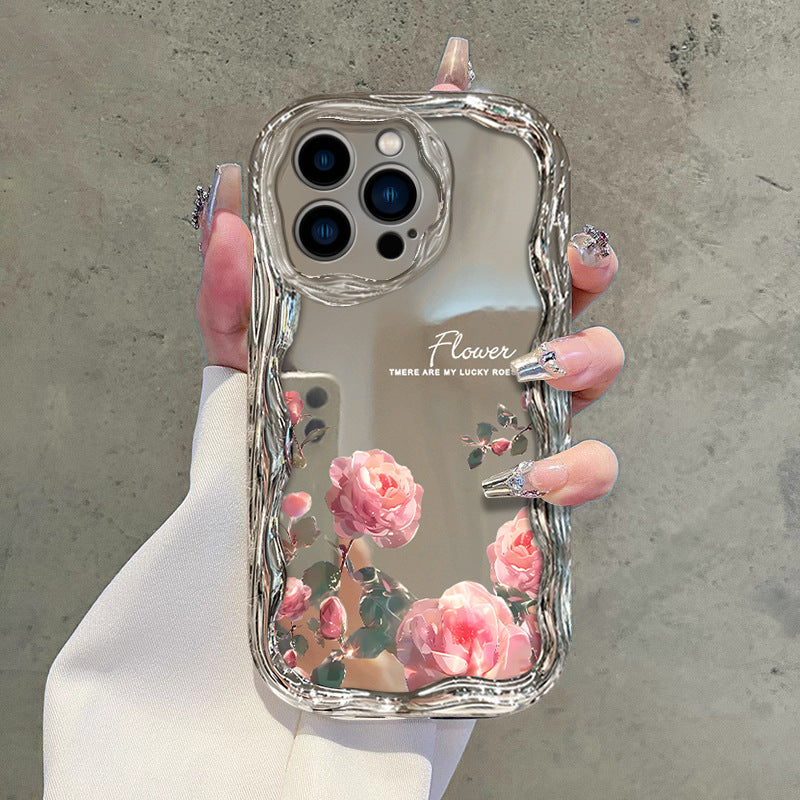 Funda de Teléfono con Diseño de Rosa