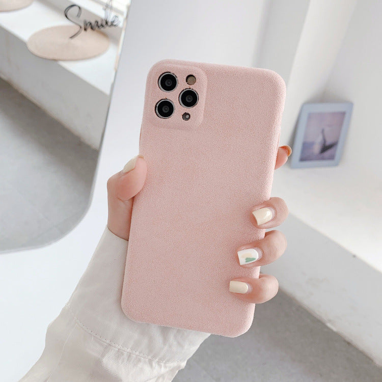 Coque de téléphone à pois ondulés doux