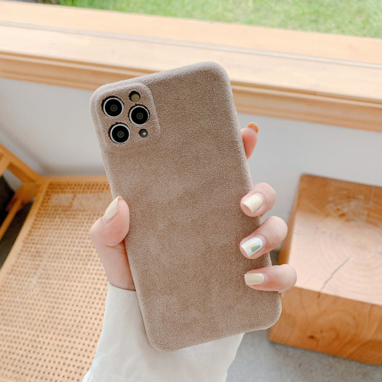 Coque de téléphone à pois ondulés doux
