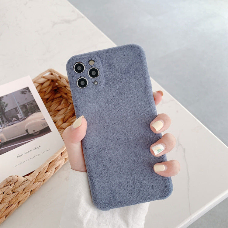 Coque de téléphone à pois ondulés doux