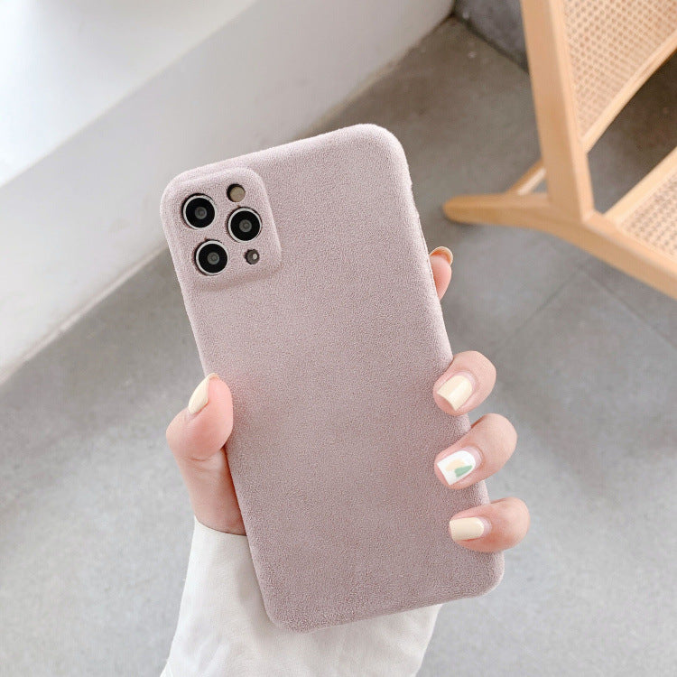Coque de téléphone à pois ondulés doux
