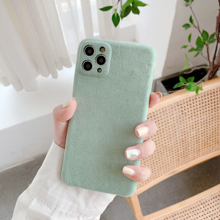 Coque de téléphone à pois ondulés doux
