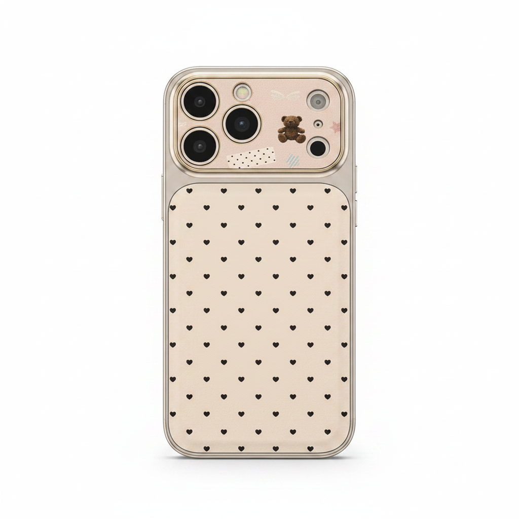 Heart And Bear Phone Case