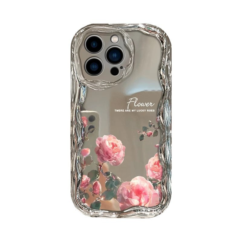 Funda de Teléfono con Diseño de Rosa