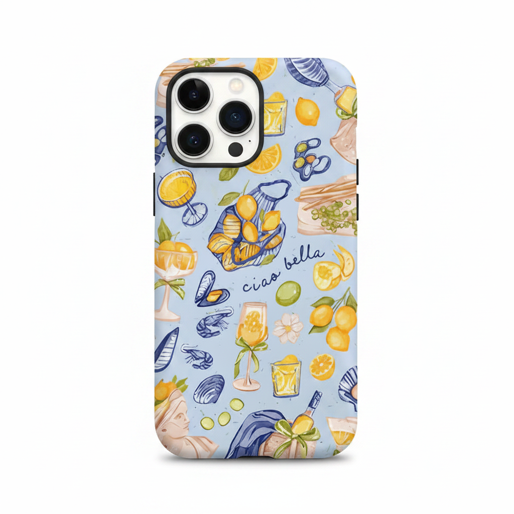 Blue Lemon Phone Case