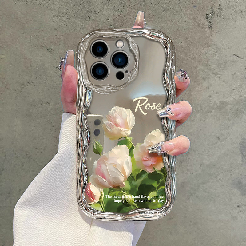 Funda de Teléfono con Diseño de Rosa
