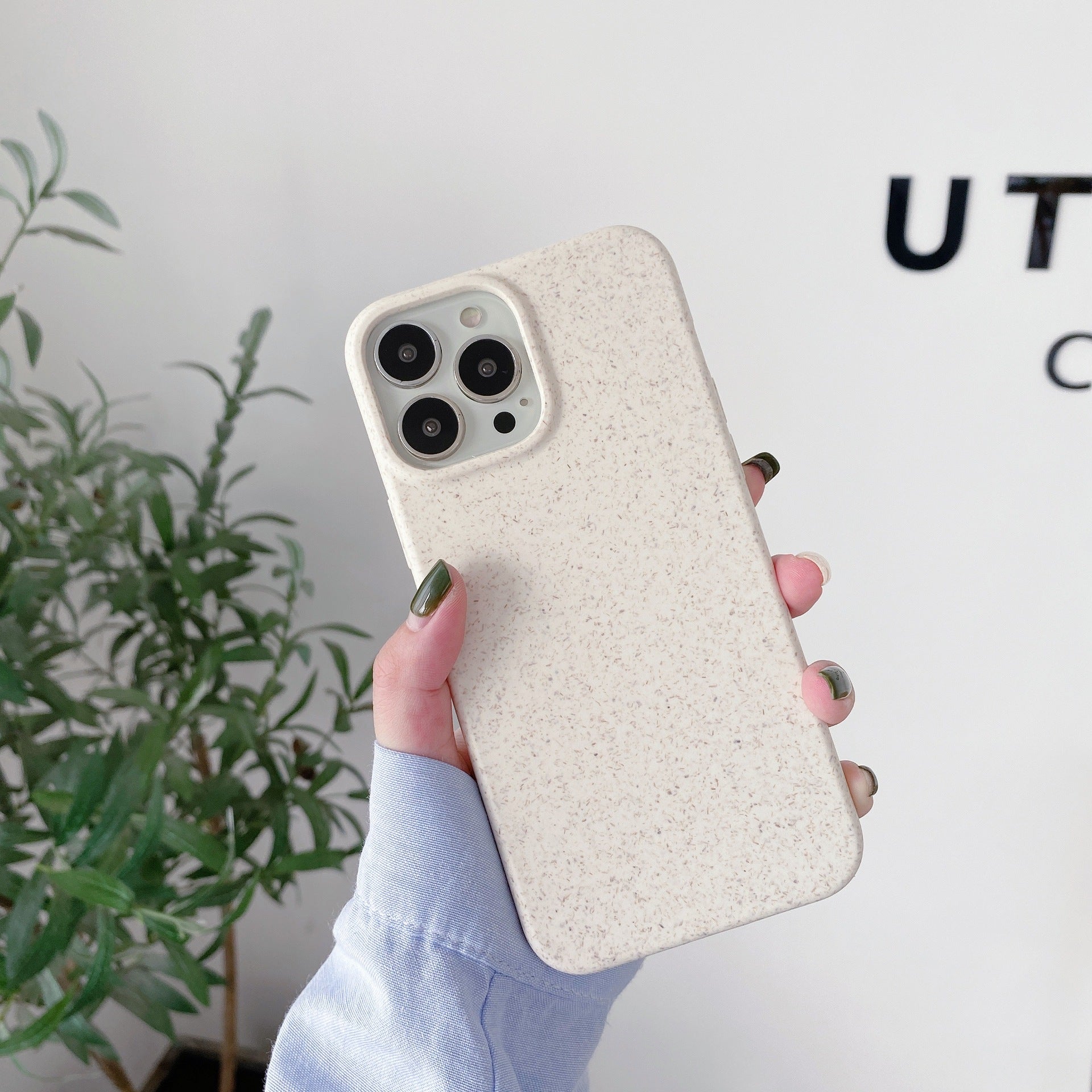 Funda de Teléfono Móvil Biodegradable Todo Incluido Color Puro