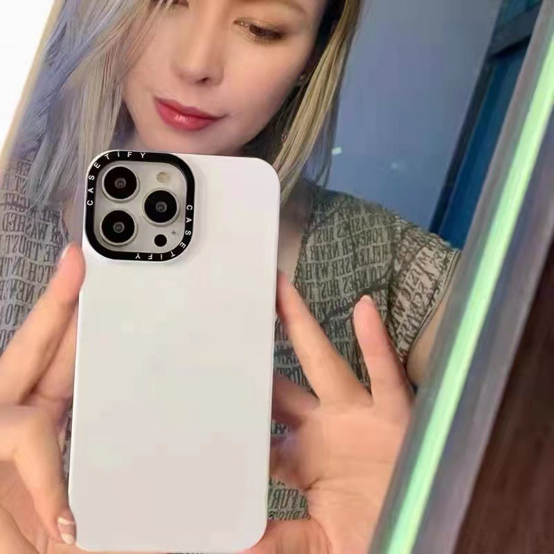 Funda de teléfono Netflix con la misma sensación de piel color sólido