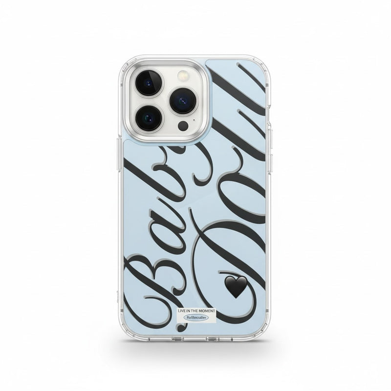 Mirror Script Phone Case