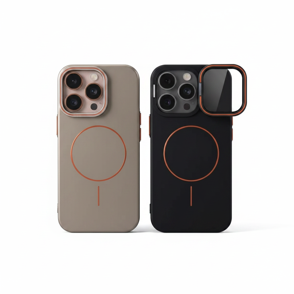 Metallic Ring Phone Case