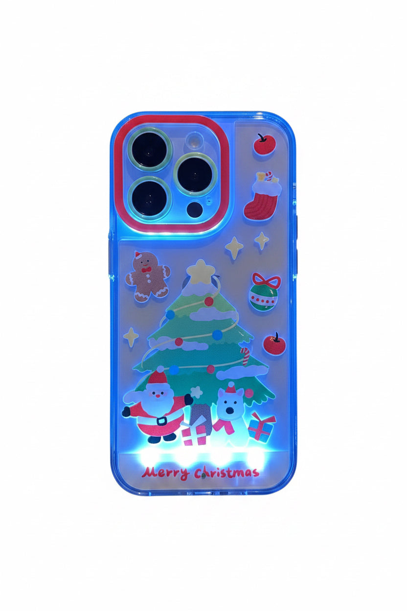 Funda de teléfono para perro West Highland, diseño de árbol de Navidad