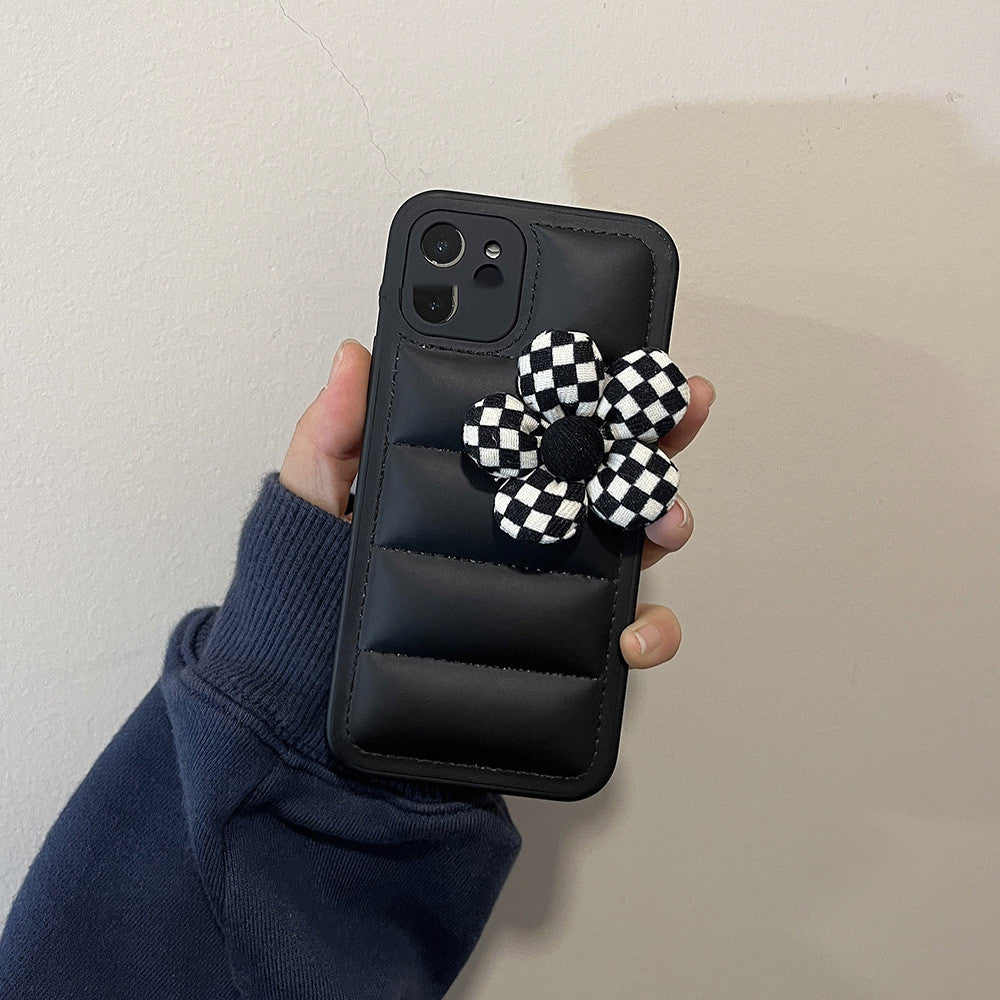 Coque de téléphone doudoune fleur de vent