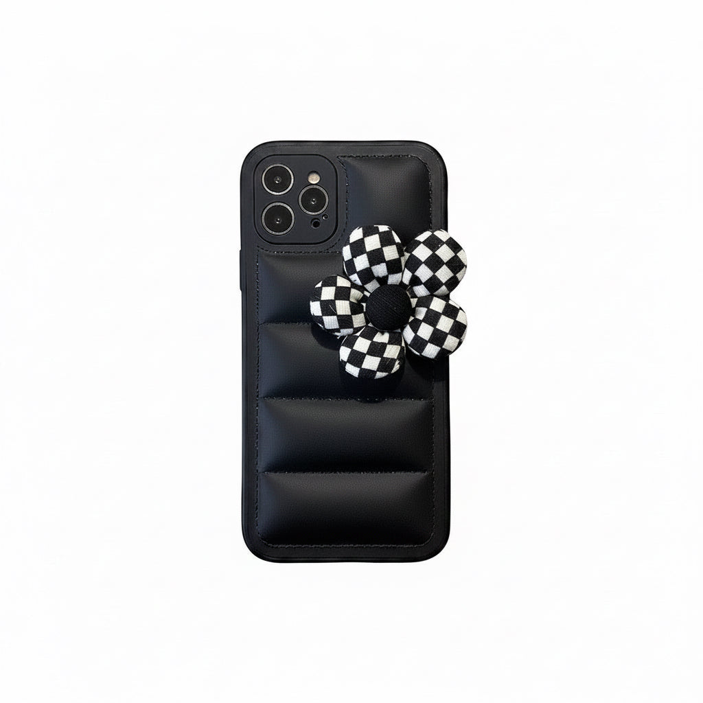 Coque de téléphone doudoune fleur de vent