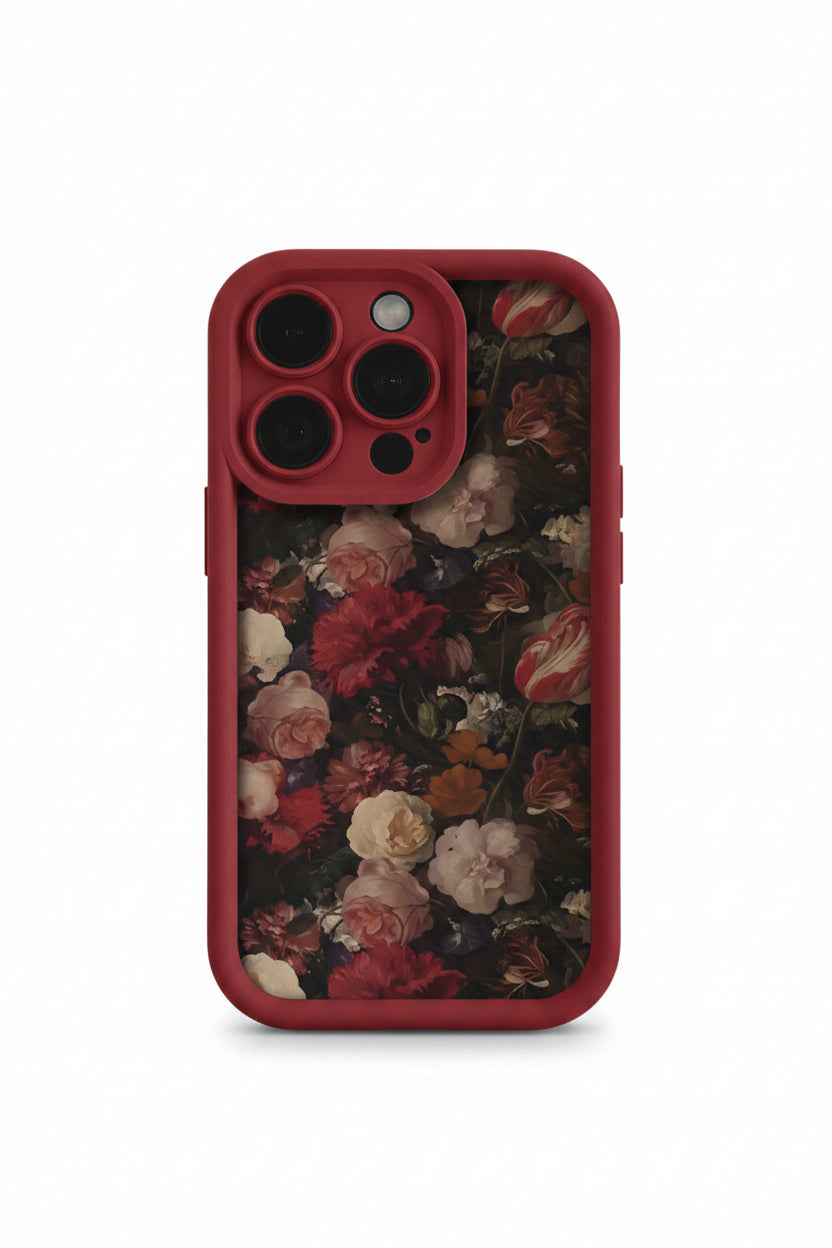 Coque de téléphone souple Rose Bambou Échelle Plein Écran