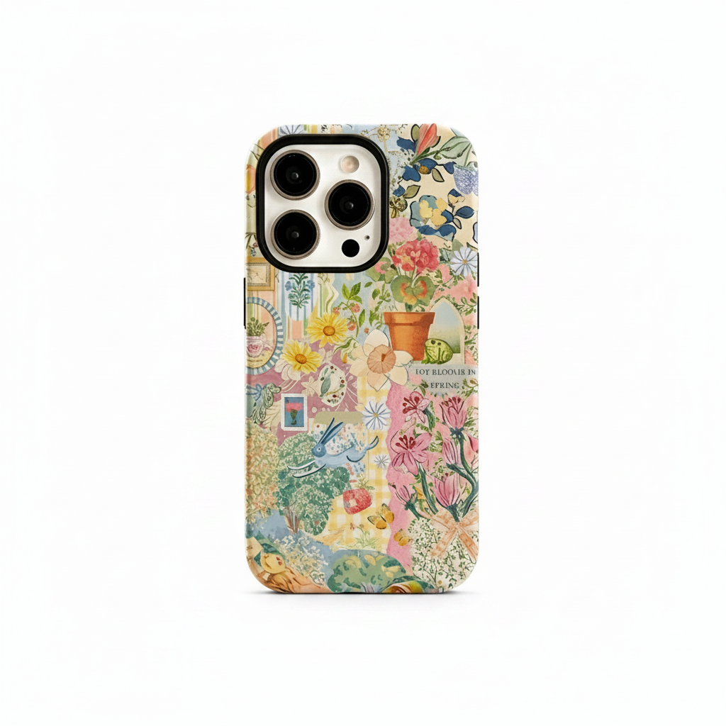 Rabbit Garden Phone Case