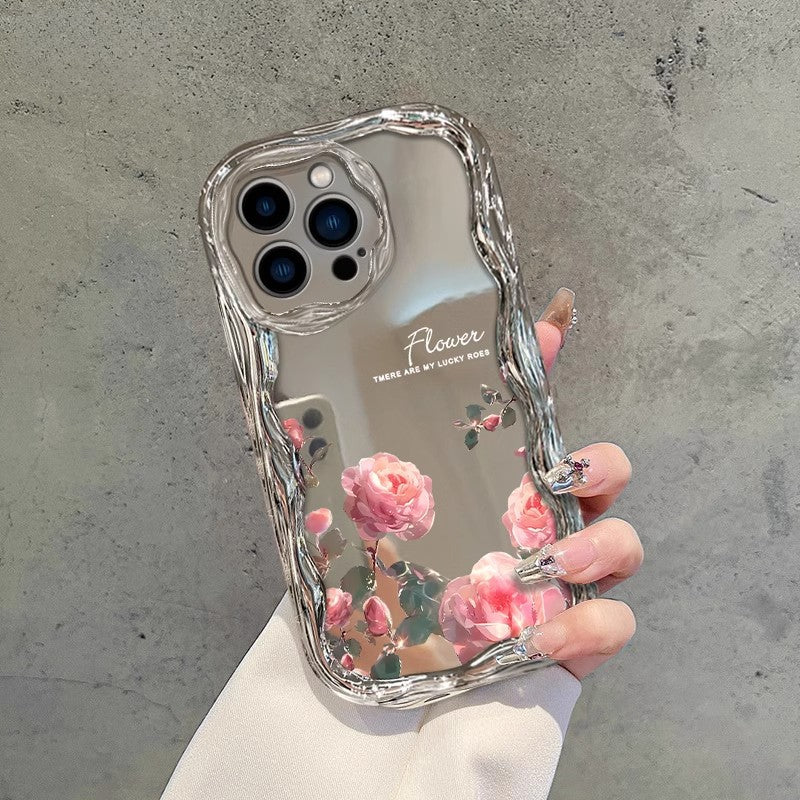 Funda de Teléfono con Diseño de Rosa