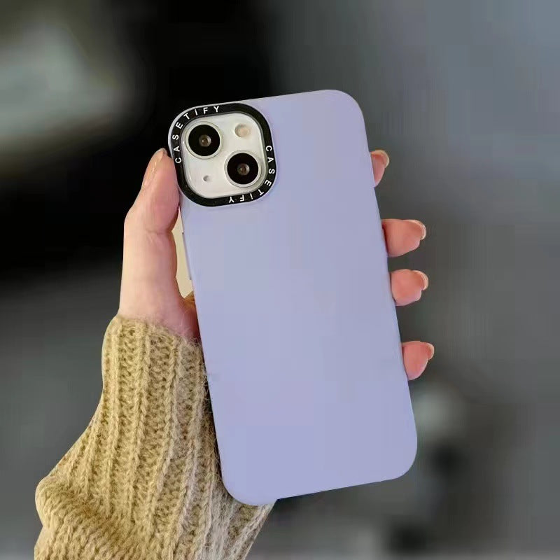 Funda de teléfono Netflix con la misma sensación de piel color sólido